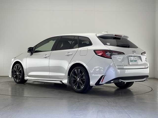 トヨタ カローラツーリング ダブルバイビー 宮崎県 2020(令2)年 3.4万km ホワイトパールクリスタルシャイン ワンオーナー/モデリスタフルエアロ/Toyota Safety Sense/〇プリクラシュセーフティ/〇レーントレーシングアシスト/〇パーキングサポートブレーキ/〇ロードサインアシスト/〇クリアランスソナー/〇レーダークルーズコントロール/〇オートマチックハイビーム/〇先行車発進告知/純正9インチナビ/バックカメラ/ハーフレザーシート/シートヒーター/LEDヘッドライト/ビルトインETC/純正17インチAW/保証書/取扱説明書