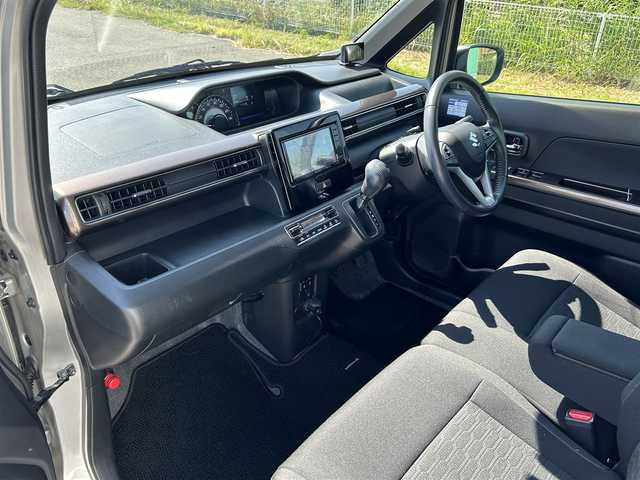 スズキ ワゴンＲ カスタムＺ HYBRID ZX 福岡県 2022(令4)年 4.8万km スチールシルバーM 純正KENWOODナビ（BT/フルセグ/CD/iPod)/レーダークルーズコントロール/LEDヘッドライト/オートライト/D席シートヒーター/純正15インチAW/アイドリングストップ/横滑り防止装置/コーナーセンサー/レーンキープアシスト/盗難防止装置/衝突軽減システム/USB入力端子/スマートキー/ETC/保証書/取扱説明書