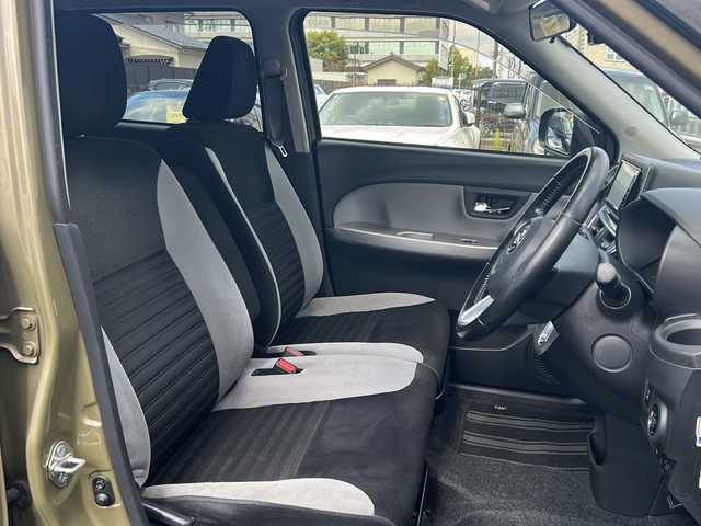 ダイハツ キャスト アクティバ G ターボ SAⅢ 石川県 2018(平30)年 6.1万km オフビートカーキM 社外ＳＤナビ/フルセグＴＶ/スタッドレス４本付/４ＷＤ/前後社外ドライブレコーダー/プッシュスタート/スマートキー/オートライト/ＬＥＤヘッドライト/純正アルミホイール/スペアキーあり/オートハイビーム/横滑り防止システム/衝突被害軽減システム