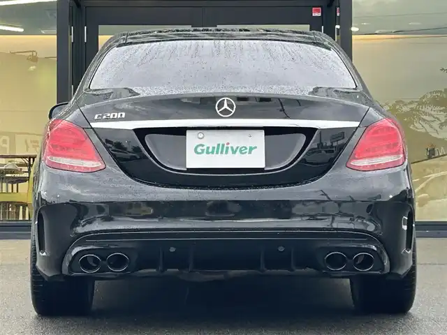 メルセデス・ベンツ Ｃ１８０ アバンギャルド AMGライン 愛媛県 2014(平26)年 6.8万km オブシディアンブラック パナメリカーナグリル/ＢＲＡＢＵＳフロントリップ/Ｃａｒｌｓｓｏｎ２０インチＡＷ/アテンションアシスト/レーンキープ/純正ナビ/フルセグTV/Bluetooth/バックカメラ/ハーフレザーシート/パワーシート/シートヒーター/ＢＳＭ/パドルシフト/オレンジキャリパーカバー/ステアリングアシスト/革巻きステアリング/パドルシフト/電動格納ミラー/オートライト/LEDヘッドライト/前方ドライブレコーダー/プッシュスタート
