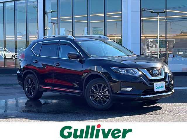 日産 エクストレイル ハイブリッド 20Xi 新潟県 2020(令2)年 5.8万km ダイヤモンドブラック 4WD/純正ナビ（BT/DTV/FM/AM/フルセグ）/全周囲カメラ/プロパイロット/デジタルインナーミラー/パワーシート（前席）/全席シートヒーター/パワーバックドア/オートライト/ビルトインETC/HIDライト/夏冬タイヤ/ステアリングスイッチ/ウィンカーミラー/フォグランプ/シガーソケット/ドアバイザー