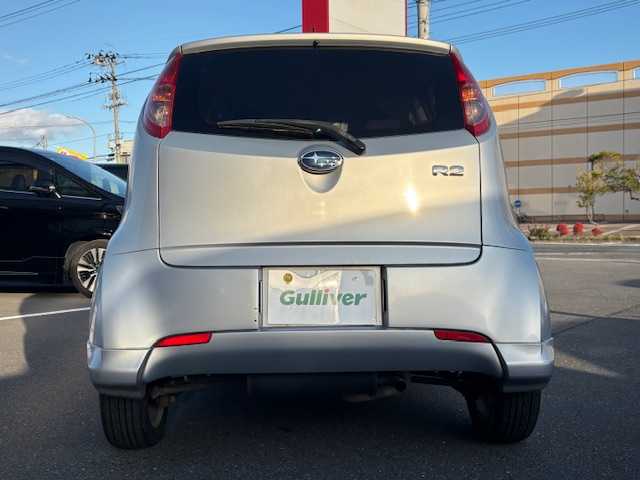 スバル Ｒ２ S 宮城県 2004(平16)年 14.3万km シャイニーシルバーメタリック 登録時走行距離142277km/Bluetooth/AM/FM/CD/USB/フォグランプ/ヘッドライトレベライザー/電動格納ミラー/パワーステアリング