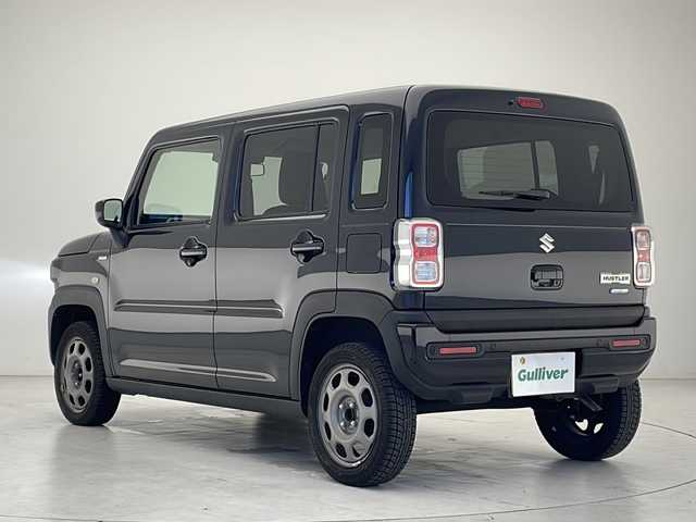 スズキ ハスラー HYBRID G 沖縄県 2021(令3)年 5万km ブルーイッシュブラックパール3 社外ナビ(AVIC-RZ99)/（フルセグＴＶ　DVD　Bluetooth接続）/ETC/シートヒーター/ステアリングスイッチ/デュアルカメラブレーキサポート/スマートキー/プッシュスタート/レザー調シートカバー/社外LEDヘッドライト/オートライト/オートマチックハイビーム/保証書