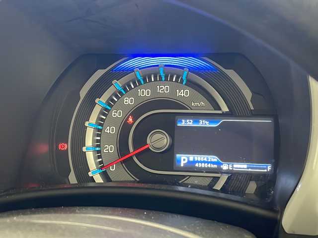スズキ ハスラー HYBRID G 沖縄県 2021(令3)年 5万km ブルーイッシュブラックパール3 社外ナビ(AVIC-RZ99)/（フルセグＴＶ　DVD　Bluetooth接続）/ETC/シートヒーター/ステアリングスイッチ/デュアルカメラブレーキサポート/スマートキー/プッシュスタート/レザー調シートカバー/社外LEDヘッドライト/オートライト/オートマチックハイビーム/保証書