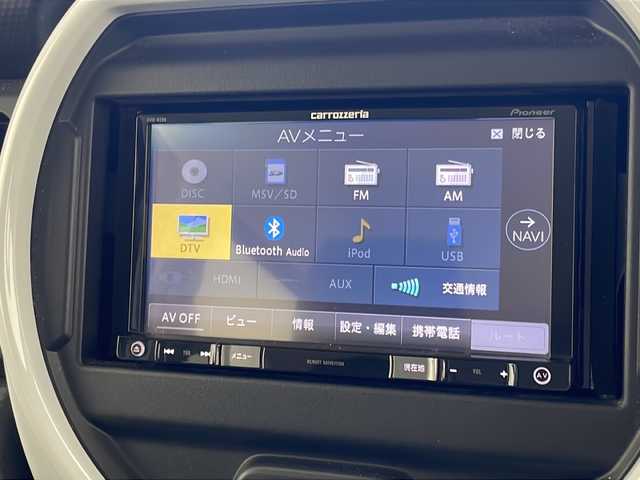 スズキ ハスラー HYBRID G 沖縄県 2021(令3)年 5万km ブルーイッシュブラックパール3 社外ナビ(AVIC-RZ99)/（フルセグＴＶ　DVD　Bluetooth接続）/ETC/シートヒーター/ステアリングスイッチ/デュアルカメラブレーキサポート/スマートキー/プッシュスタート/レザー調シートカバー/社外LEDヘッドライト/オートライト/オートマチックハイビーム/保証書