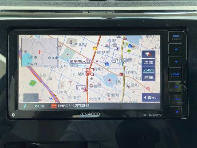 三菱 ｅＫワゴン E 大阪府 2018(平30)年 5.3万km アメジストブラック 社外メモリーナビ/ワンセグテレビ/Bluetooth接続/DVD/運転席シートヒーター/リモコンキー/横滑り防止/電格ミラー/社外アルミホイール１４インチ/ダブルエアバッグ/ABS