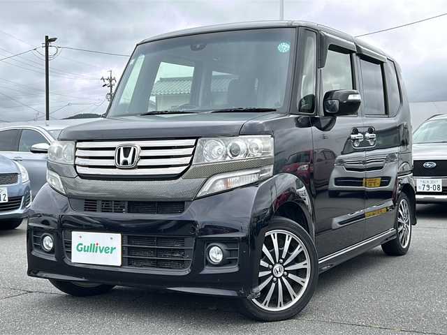 ホンダ Ｎ ＢＯＸ カスタム G ターボSSパッケージ 長野県 2015(平27)年 14.6万km プレミアムゴールドパープルパール ・純正7インチメモリーナビゲーション/CD Bluetooth/・バックカメラ/・ETC/・両側パワースライドドア/・アイドリングストップ/・横滑り防止装置/・HIDヘッドライト/・オートライト/・エンジンスターター/・純正15インチアルミホイール/・クルーズコントロール/・パドルシフト