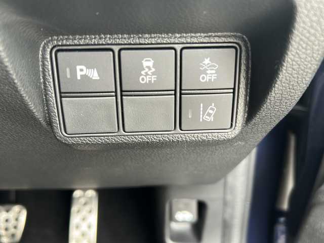 ホンダ シビック ハッチバック 富山県 2020(令2)年 1.3万km オブシダンブルーパール ワンオーナー/純正メモリーナビ(VXM-214VFi)/フルセグテレビ/Bluetooth/バックカメラ/ドライブレコーダー（前後）/ビルトインETC2.0/アイドリングストップ/電動格納ウィンカーミラー/ACC/プッシュスタート/オートライト/パワーシート（D/N）/レーンキープアシスト/横滑り防止/衝突軽減/シートヒーター（D/N）/無限エアロ/保証書・取説・ナビ取説/スマートキー（スマートキー）