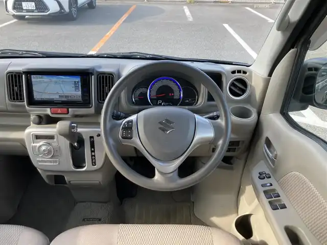 スズキ エブリィ ワゴン PZターボ 鳥取県 2021(令3)年 1.6万km クールカーキPM ターボ車/純正ナビ/フルセグ/DVD/CD/BT/バックカメラ/デュアルカメラブレーキ/レーンキープアシスト/後方クリアランスソナー/片側パワースライドドア/ETC/ステアリングスイッチ/キセノンヘットライト/オートハイビーム/純正14インチアルミホイール/プッシュエンジンスタート