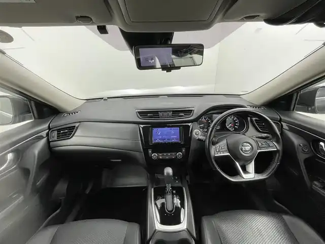 日産 エクストレイル 20Xi 群馬県 2018(平30)年 7.1万km ダイヤモンドブラック 衝突軽減　社外７インチナビ　アラウンドビューモニター　レーダークルーズコントロール　パワーバックドア　ＬＥＤライト　純正１８インチアルミホイール　ステアリングリモコン　スマートキー　ＥＴＣ　禁煙車