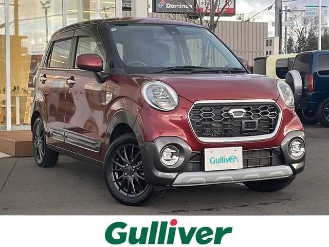 ダイハツ キャスト アクティバ G ターボ SAⅡ 道央・札幌 2015(平27)年 2.7万km ファイアークォーツレッドM ・4WD/・純正SDナビ/・CD/DVD/SD/USB/フルセグTV/・Bluetooth接続/・スマートアシスト/・プリクラッシュセーフティ/・レーンキープアシスト/・ダウンヒルアシストコントロール/・LEDオートライト/・オートリトラミラー/・純正フロアマット/・ドアバイザー/・ベンチシート/・純正エンジンスターター/・積込夏タイヤ純正AWセット/・スマートキー/スペアキー