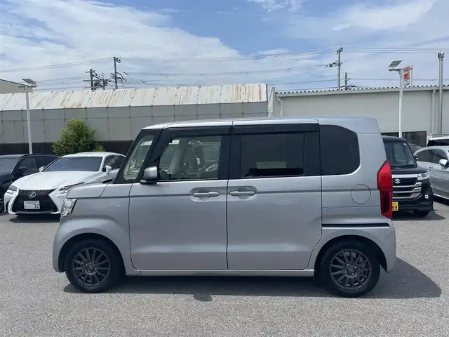 ホンダ Ｎ ＢＯＸ G L ホンダセンシング 滋賀県 2019(令1)年 1.6万km シルバー ナビ/Bカメラ/CD/BT/USB/ACC/LKAS/ETC/純正フロアマット/純正ホイール＆サマータイヤ積み込み