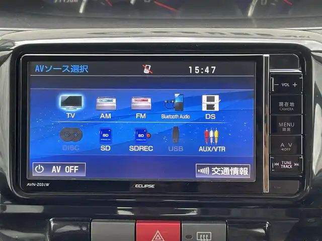 ダイハツ タント カスタム X 愛知県 2012(平24)年 9.8万km パールホワイトⅢ 社外製SDメモリーナビ/フルセグTV/CD/DVD再生/ETC/ミュージックサーバー(SD録音)/Bluetooth接続/助手席側パワースライドドア/社外製フロアマット/純正14インチアルミホイール/スマートキー/オートエアコン/電動格納ミラー