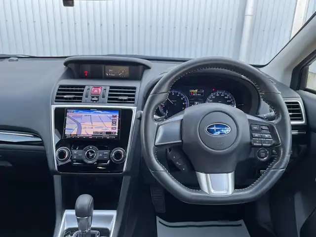 スバル レヴォーグ 1．6GT アイサイト 石川県 2014(平26)年 6.7万km ギャラクシーブルーシリカ ４WD/社外メモリーナビ/フルセグTV/バックカメラ/LEDヘッドライト/ETC/レーダークルーズ/アイサイト/スマートキー/プッシュスタート/電動ミラー/パドルシフト