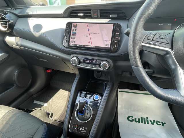 日産 キックス オーテック 宮崎県 2022(令4)年 2.7万km 紺Ⅱ ETC/Bluetooth接続/全方位カメラ/バックカメラ/純正フルセグテレビ/プロパイロット/ドライブレコーダー/USB入力端子/スマートキー/プッシュスタート/純正17インチアルミホイール/ステアリングヒーター/シートヒーター/インテリジェントクルーズコントロール/DVD再生/LEDヘッドライト