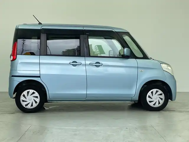 スズキ スペーシア G 愛知県 2013(平25)年 7.5万km フィズブルーパールメタリック 社外ナビ/・Ｂｌｕｅｔｏｏｔｈ/・ワンセグテレビ/バックカメラ/両側パワースライドドア/スマートキー/オートエアコン/ＥＴＣ