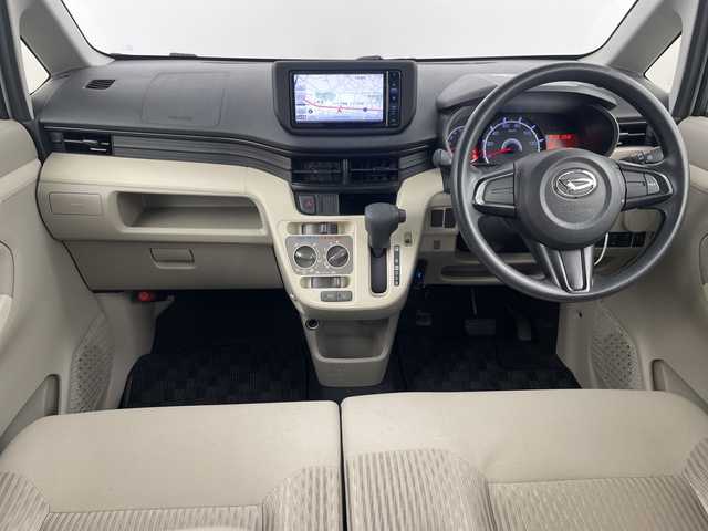 ダイハツ ムーヴ L SAⅢ 埼玉県 2019(平31)年 4.9万km ホワイト 社外ナビ/(Bluetooth/CD/DVD/USB/iPod/HDMI/FM/AM)/ワンセグテレビ/バックカメラ/ETC/前方ドライブレコーダー/衝突被害軽減ブレーキ/車線逸脱警報/オートハイビーム/ハロゲンヘッドライト/純正フロアマット