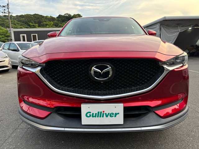 マツダ ＣＸ－５ 20S プロアクティブ 福岡県 2019(平31)年 2.9万km ソウルレッドクリスタルM ワンオーナー/純正ナビ/（CD/DVD/SD/USB×2/AUX/Bluetooth/ワンセグTV）/クルーズコントロール追従あり/レーンキープ/アラウンドビューモニター/アイドリングストップ/パーキングアシスト/オートホールド/TCS/ハンズフリー/ハンドルヒーター/ETC/純正アルミホイール/純正フロアマット/オートライト/電格ミラー/スペアキー×１/保証書/取扱説明書