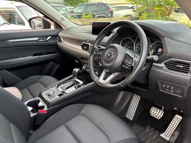 マツダ ＣＸ－５ 20S プロアクティブ 福岡県 2019(平31)年 2.9万km ソウルレッドクリスタルM ワンオーナー/純正ナビ/（CD/DVD/SD/USB×2/AUX/Bluetooth/ワンセグTV）/クルーズコントロール追従あり/レーンキープ/アラウンドビューモニター/アイドリングストップ/パーキングアシスト/オートホールド/TCS/ハンズフリー/ハンドルヒーター/ETC/純正アルミホイール/純正フロアマット/オートライト/電格ミラー/スペアキー×１/保証書/取扱説明書
