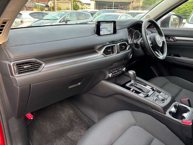マツダ ＣＸ－５ 20S プロアクティブ 福岡県 2019(平31)年 2.9万km ソウルレッドクリスタルM ワンオーナー/純正ナビ/（CD/DVD/SD/USB×2/AUX/Bluetooth/ワンセグTV）/クルーズコントロール追従あり/レーンキープ/アラウンドビューモニター/アイドリングストップ/パーキングアシスト/オートホールド/TCS/ハンズフリー/ハンドルヒーター/ETC/純正アルミホイール/純正フロアマット/オートライト/電格ミラー/スペアキー×１/保証書/取扱説明書