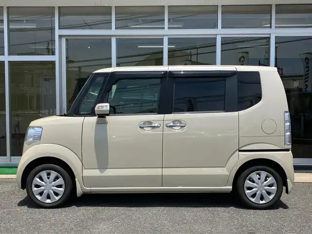 ホンダ Ｎ ＢＯＸ G SSパッケージ 山口県 2016(平28)年 3.5万km プレミアムアイボリーP 純正メモリーナビ/＆地デジTV＆バックカメラ/純正フロアマット/左後パワースライドドア/ウィンカーミラー/フロントシートヒーター/スマートキー/エンジンプッシュスタート/ビルトインETC