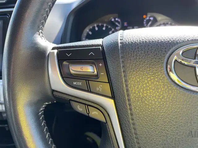 トヨタ ランドクルーザー プラド TX Lパッケージ ブラックED 石川県 2021(令3)年 4.2万km 黒 ４WD/純正9型ナビ/フルセグTV/バックカメラ/LEDヘッドライト/ETC/トヨタセーフティセンス/レーダークルーズ/黒革シート/シートヒーター＆クーラー/電動ミラー/スマートキー/プッシュスタート/ルーフレール/クリアランスソナー/保証書