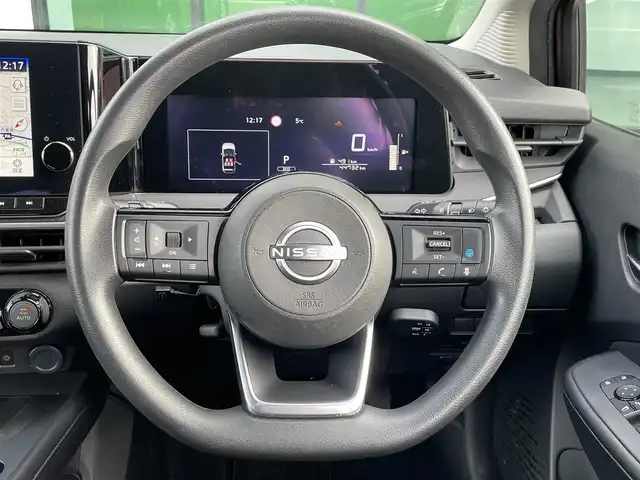 日産 ノート X 島根県 2021(令3)年 4.5万km バーガンディー 登録時走行距離44732km/保証書/取扱説明書/純正メーカーディスプレイオーディオ/アラウンドビューモニター/バックカメラ/フルセグTV/Applecarplay/デジタルインナーミラー/ドライブレコーダー/レーンキープアシスト/衝突被害軽減ブレーキ/横滑り防止装置/インテリジェンスクルーズコントロール/前後コーナーセンサー/プッシュスタート/電動格納式ドアミラー/オートライト/オートマチックハイビーム/ＬＥＤヘッドライト/スペアキー/ＥＴＣ2.0/純正15インチアルミ