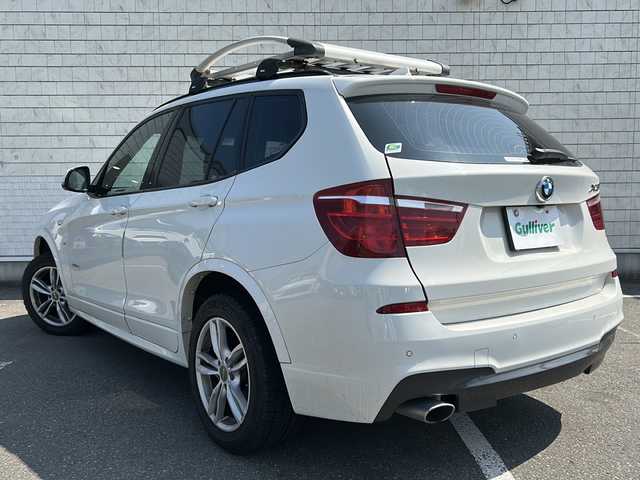 ＢＭＷ Ｘ３ 20d xDrive Mスポーツ 秋田県 2014(平26)年 19.8万km 白 ・純正ナビ/・フルセグ/・Bluetooth/・CD、DVD再生/・追従式クルーズコントロール/・電動リアゲート/・シートヒーター/・スマートキー/・スペアキー有
