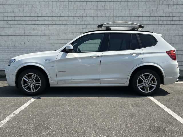 ＢＭＷ Ｘ３ 20d xDrive Mスポーツ 秋田県 2014(平26)年 19.8万km 白 ・純正ナビ/・フルセグ/・Bluetooth/・CD、DVD再生/・追従式クルーズコントロール/・電動リアゲート/・シートヒーター/・スマートキー/・スペアキー有