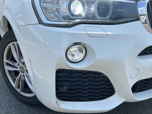 ＢＭＷ Ｘ３ 20d xDrive Mスポーツ 秋田県 2014(平26)年 19.8万km 白 ・純正ナビ/・フルセグ/・Bluetooth/・CD、DVD再生/・追従式クルーズコントロール/・電動リアゲート/・シートヒーター/・スマートキー/・スペアキー有