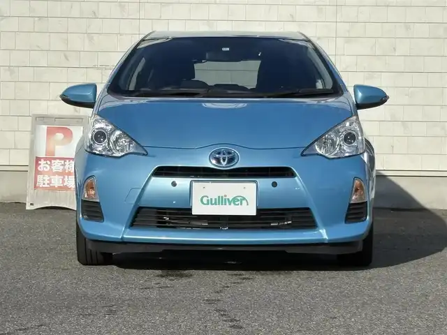 トヨタ アクア S 山口県 2014(平26)年 4.2万km クールソーダメタリック ワンオーナー/純正ナビ/ワンセグ/Bluetooth/バックカメラ/ETC