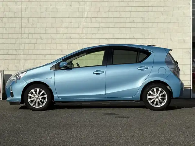 トヨタ アクア S 山口県 2014(平26)年 4.2万km クールソーダメタリック ワンオーナー/純正ナビ/ワンセグ/Bluetooth/バックカメラ/ETC