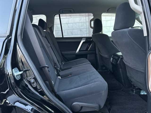 トヨタ ランドクルーザー プラド TX 神奈川県 2019(平31)年 5.1万km ブラック ワンオーナー/純正ナビ（CD/DVD/FM/AM/SD/BT/フルセグTV)/バックカメラ/前方ドライブレコーダー/ETC2.0/レーダークルーズコントロール/レーンキープアシスト/プリクラッシュ/前後コーナーセンサー/横滑り防止装置/純正フロアマット/社外アルミホイール/ルーフレール/ドアバイザー/両側サイドステップ/サイドアンダーミラー/フォグランプ/オートライト/ISOFIX/スペアキー×１/保証書/取扱説明書