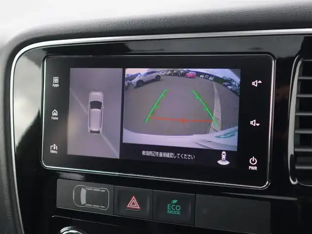 三菱 アウトランダー ＰＨＥＶ Sエディション 山形県 2017(平29)年 16.1万km シルキーホワイト 4WD/衝突被害軽減システム/サンルーフ/純正ディスプレイオーディオ/　　【BT　AUX　USB】/全周囲カメラ/パワーバックドア/レーダークルーズコントロール/LEDオートライト/シートヒーター/純正18インチアルミホイール/パドルシフト/ステアリングスイッチ/純正フロアマット/スマートキー/ETC