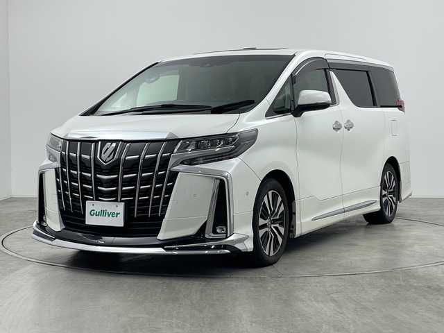 トヨタ アルファード S Cパッケージ 群馬県 2020(令2)年 9万km ホワイトパールクリスタルシャイン モデリスタエアロ　ツインサンルーフ　ＪＢＬプレミアムサウンド　純正１０．５型ナビ　後席モニター 全周囲カメラ　ＢＳＭ　アダプティブクルーズコントロール　ＥＴＣ２．０　ＬＥＤ　前後ドラレコ　禁煙車