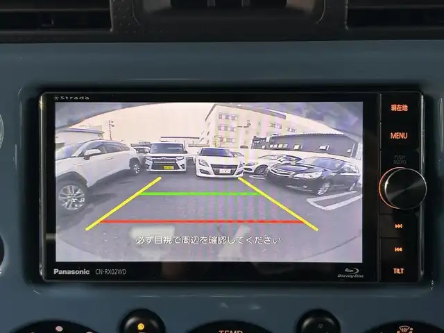 トヨタ ＦＪクルーザー カラーパッケージ 福岡県 2016(平28)年 4.2万km ライトブルー Panasonic製ナビ（CN-RX02WD）/（AM/FM/BT/DVD/フルセグTV）/クルーズコントロール/バックカメラ/背面タイヤ/ETC/クリアランスソナー/フォグライト（リア/フロント）/社外16インチアルミホイール/横滑り防止装置/ステアリングスイッチ/ドアバイザー/取扱説明書/保証書