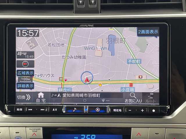 トヨタ ランドクルーザー プラド TX 愛知県 2022(令4)年 4.2万km ブラック ワンオーナー/ALPINE9型ナビ・フルセグＴＶ/バックカメラ/2インチリフトアップ/XELF 17インチAW/ホワイトレタータイヤ/LEDヘッドライト/ETC/スマートキー/レーダークルーズ/ルーフレール