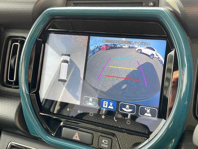 スズキ ハスラー HYBRID X ターボ 新潟県 2023(令5)年 1.5万km ブルーイッシュブラックパール3 4WD/純正メモリナビ/CD/DVD/BT/フルセグテレビ/全方位カメラ/ETC/衝突被害軽減ブレーキ/レーンキープアシスト/レーダークルーズコントロール/シートヒーター /パドルシフト/ステアリングスイッチ/コーナーセンサー/スマートキー/プッシュスタート/LEDヘッドライト/オートライト/オートハイビーム/フォグランプ/純正15インチアルミホイール