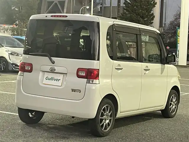 ダイハツ タント G 千葉県 2011(平23)年 13.8万km パールホワイトⅢ 社外ディスプレイオーディオ(AM/FM/BT/AUX/SD/USB)/片側パワースライドドア/電動格納ミラー/スマートキー/ヘッドライトレベライザー/純正フロアマット/ドアバイザー