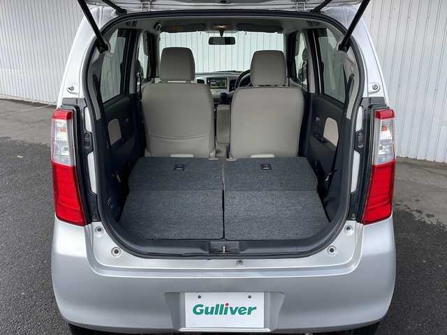 スズキ ワゴンＲ FX 長野県 2012(平24)年 9.6万km シルキーシルバーメタリック ４WD/純正メモリナビ/シートヒーター/純正14インチアルミ/アイドリングストップ/保証書・取説