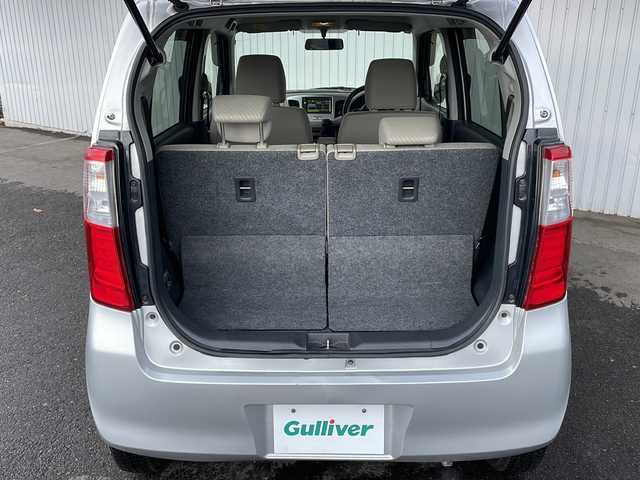 スズキ ワゴンＲ FX 長野県 2012(平24)年 9.6万km シルキーシルバーメタリック ４WD/純正メモリナビ/シートヒーター/純正14インチアルミ/アイドリングストップ/保証書・取説