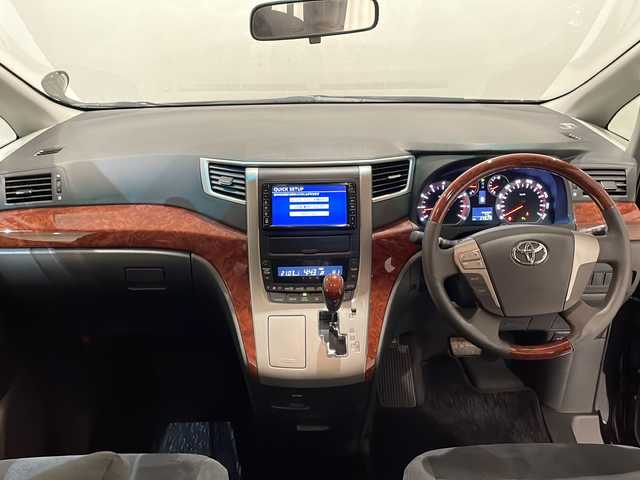 トヨタ ヴェルファイア 2．4Z プラチナセレクション 香川県 2009(平21)年 2.4万km ボルドーマイカメタリック ワンオーナー/サンルーフ/純正HDDナビ/純正フリップダウンモニター/ローダウン/社外19インチアルミホイール/バックカメラ/ETC/両側パワースライドドア/コーナーセンサー/スマートキー/スペアキー/プッシュスタート/HIDヘッドライト