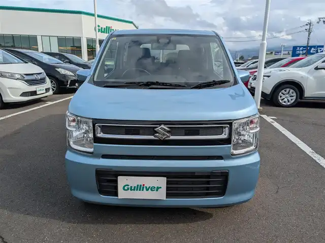 スズキ ワゴンＲ HYBRID FX 福井県 2020(令2)年 1.4万km フィズブルーパールメタリック 後方コーナーセンサー/スタッドレスタイヤ積込/純正カーオーディオ/衝突被害軽減システム/レーンキープアシスト/横滑り防止装置/盗難防止装置/アイドリングストップ/スマートキー/ダブルエアバッグ/純正ホイルキャップ/保証書・取説