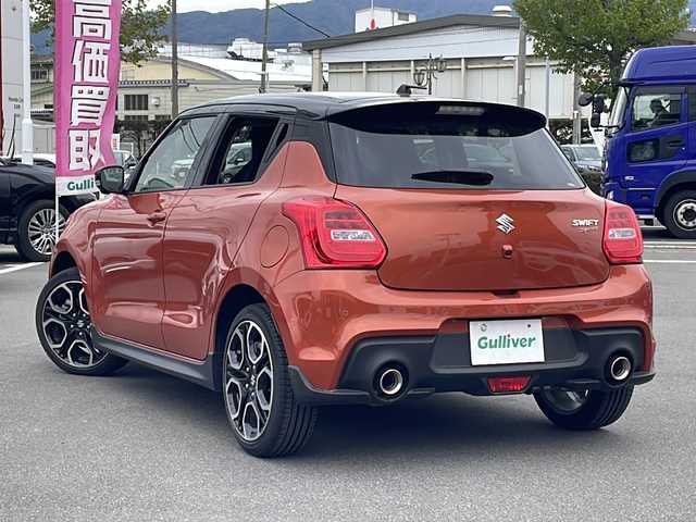 スズキ スイフト スポーツ 長野県 2022(令4)年 1.6万km フレイムオレンジパールメタリック/ブラック2トーンルーフ 6MT　/フルセグ　/メモリナビ　/クルーズコントロール　/プッシュスタート　/Bluetooth接続　/CD/DVD　/ドライブレコーダー　/シートヒーター　/ステアリングスイッチ　/LEDヘッドライト　/オートライト　/衝突軽減システム　/盗難防止　/横滑り防止　/スタッドレスタイヤ車載
