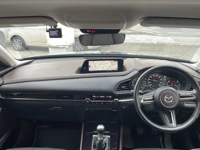 マツダ ＣＸ－３０ 20S Lパッケージ 兵庫県 2022(令4)年 2.3万km ポリメタルグレーM ワンオーナー/MT車/純正メモリナビ/BT/フルセグテレビ/USB/DVD再生機能付/HDMI/アラウンドビューモニター/ETC/ドライブレコーダー/アイドリングストップ/パワーシート　D席/シートヒーター　D+N席/純正アルミホイール/純正フロアマット/コーナーセンサー前後/オートホールド/クルーズコントロール/レーンキープアシスト/横滑り防止装置/衝突被害軽減システム/オートライト/スペアキー/保証書/取扱説明書