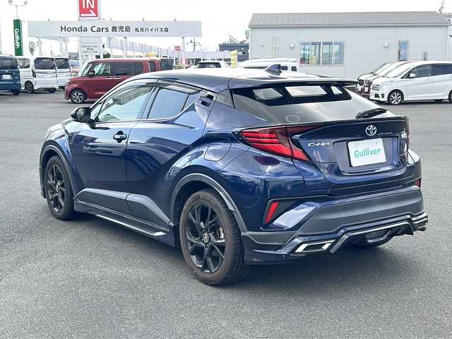 トヨタ Ｃ－ＨＲ G モード ネロ セーフティプラス 鹿児島県 2020(令2)年 8.4万km ダークブルーマイカ 純正ナビ/クルーズコントロール/ドライブレコーダー/全周囲カメラ/プッシュスタート/スマートキー/Bluetooth接続/モデリスタエアロ/純正18インチアルミホイール/ハーフレザーシート/シートヒーター/フルフラットシート/純正フロアマット/横滑り防止装置/コーナーセンサー/レーンキープアシスト/盗難防止装置/オートライト