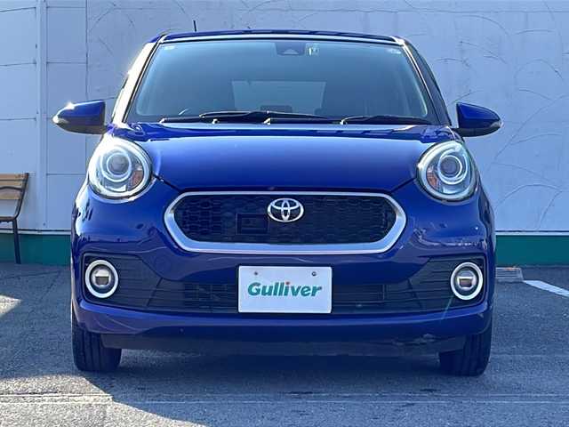 トヨタ パッソ モーダ　S 徳島県 2017(平29)年 3.3万km ディープブルークリスタルマイカ 純正7型ナビ　NSCD-W66/（BT/フルセグ/DISC/USB/ラジオ）/純正フロアマット　/LEDヘッドライト/後方コーナーセンサー/ドライブレコーダー/スマートキー/プッシュスタート/ステアリングリモコン/純正ドアバイザー/衝突被害軽減システム/新車時保証書