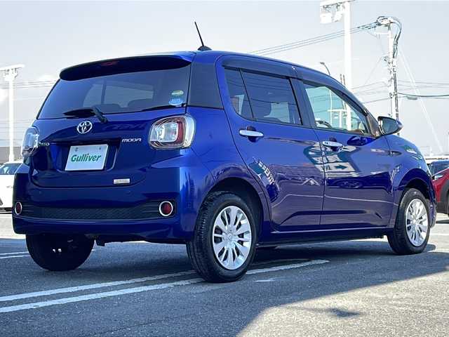 トヨタ パッソ モーダ　S 徳島県 2017(平29)年 3.3万km ディープブルークリスタルマイカ 純正7型ナビ　NSCD-W66/（BT/フルセグ/DISC/USB/ラジオ）/純正フロアマット　/LEDヘッドライト/後方コーナーセンサー/ドライブレコーダー/スマートキー/プッシュスタート/ステアリングリモコン/純正ドアバイザー/衝突被害軽減システム/新車時保証書