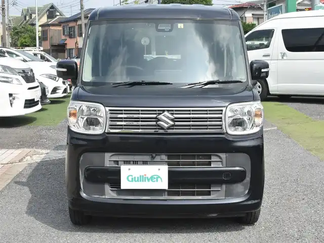スズキ スペーシア HYBRID X 神奈川県 2018(平30)年 4.7万km ブルーイッシュブラックパール3 ワンオーナー/純正メモリナビ/全方位カメラ/フルセグテレビ/両側パワースライドドア/プッシュスタート/スマートキー/保証書/取説/スペアスマートキー