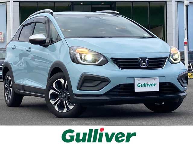 ホンダ フィット e:HEVクロスター 佐賀県 2020(令2)年 7.5万km サーフブルー Gathersナビ/バックカメラ/衝突被害軽減ブレーキ/路線逸脱警報/オートハイビーム/アダプティブクルーズコントロール/コーナーセンサー/電動パーキングブレーキ/オートブレーキホールド/ETC/ステアリングリモコン/プッシュスタート/ドライブレコーダー/LEDヘッドライト/ルーフレール/純正アルミホイール